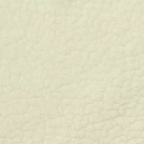 100% Polyester Sherpa Fleece Fabric, 280 gsm, 150 cm — Beige