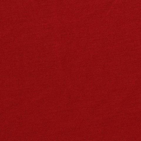 Polyester Viscose Stretch Jersey Knit Fabric, 180 gsm, 165 cm — Red