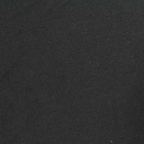 Cotton Modal Jersey Knit Fabric, 155 gsm, 165 cm — Black