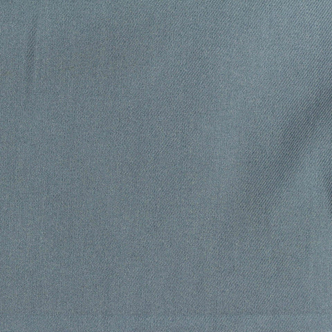 Polyester Viscose Stretch Twill Fabric, 275 gsm, 145 cm — Blue