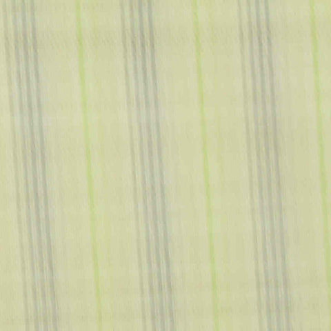 Green Vertical-Stripe Woven, Poly-Viscose
