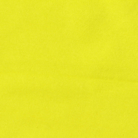 Cotton Polyester French Terry Fabric, 300 gsm, 173 cm — Yellow