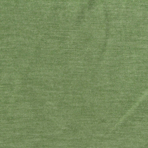 Muted Green Marl Jersey Knit, Poly-Viscose