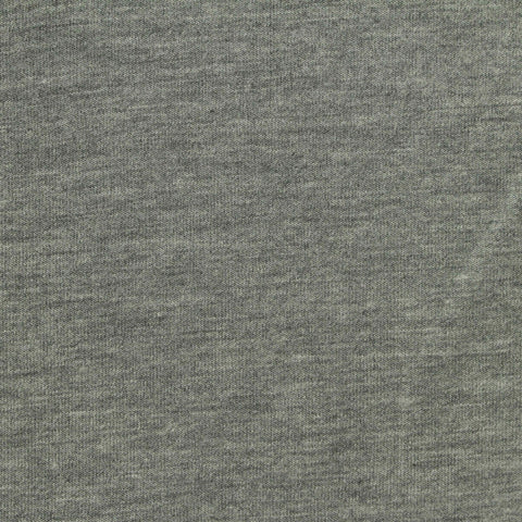 Viscose Polyester Stretch Scuba Knit Fabric, 260 gsm, 155 cm — Grey, ref EF-273410