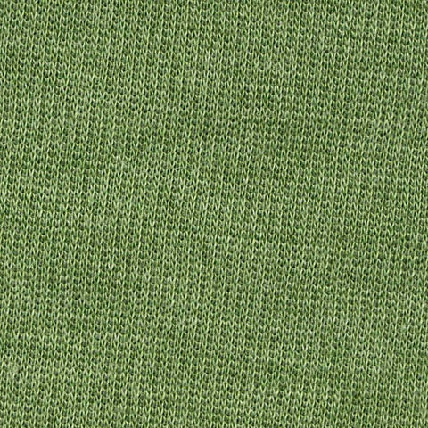 Green Heather Rib Knit, Poly-Viscose
