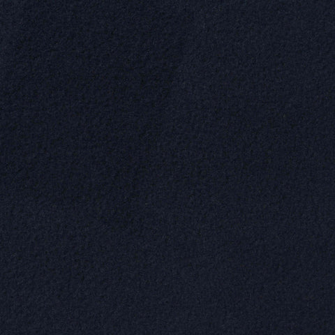 100% Polyester Fleece Fabric, 200 gsm, 153 cm — Navy