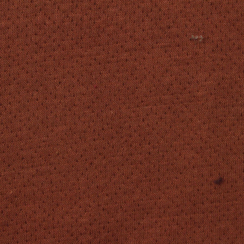 Rust Marl Jacquard, Cotton-Poly