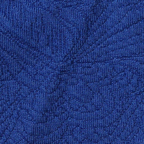 Blue Tone-on-Tone Interlock Knit, Polyester, 270 gsm