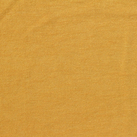 Viscose Polyester Chunky Knit Fabric, 250 gsm, 167 cm — Yellow