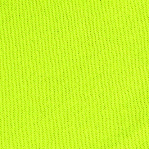 Brushed Polyester Cotton French Terry Fabric, 300 gsm, 170 cm — Yellow
