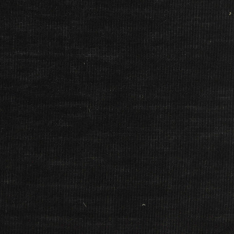Black Marl Rib Knit, Tencel Lyocell