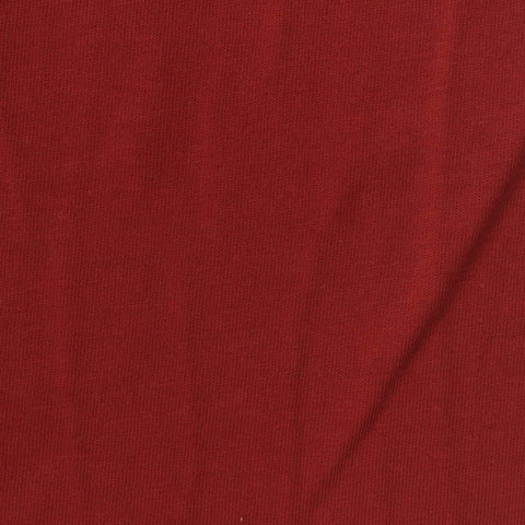 100% Cotton Jersey Knit Fabric, 170 gsm, 180 cm — Red