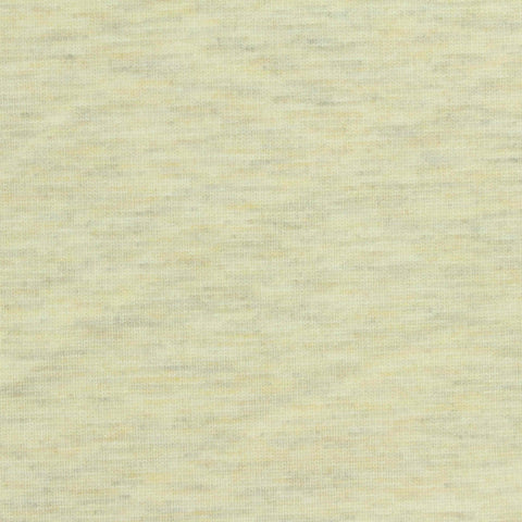 Light Yellow Marl Ponte Knit, Viscose-Nylon