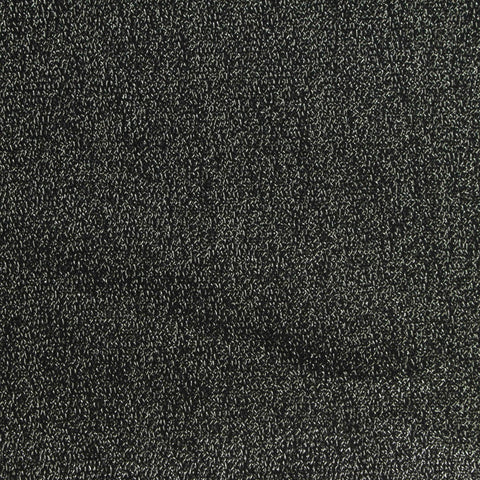 Dark Grey Marl Interlock Knit, Polyester, 180 gsm, 165 cm