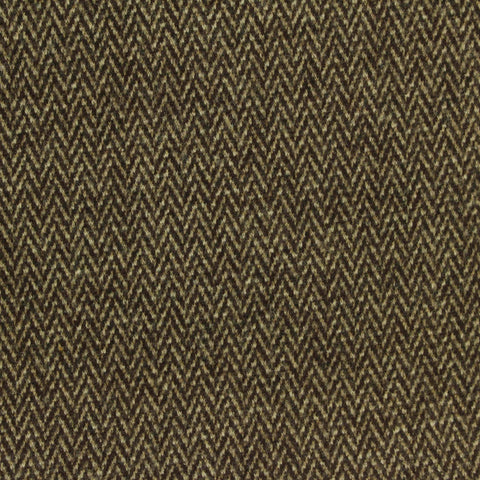 Brown Herringbone Jacquard, Poly-Viscose