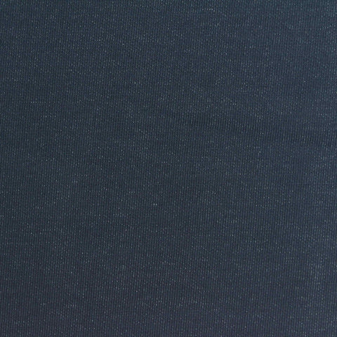 Dark Blue Marl Scuba Knit, Poly-Cotton, 279 gsm