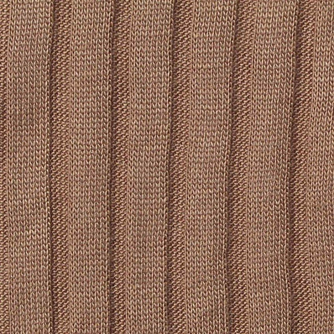 100% Tencel Lyocell Rib Knit Fabric, 138 gsm, 156 cm — Brown