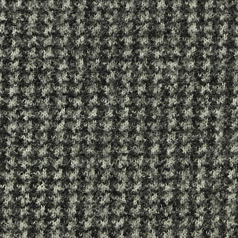Dark Grey Geometric Knit, Polyester, 330 gsm