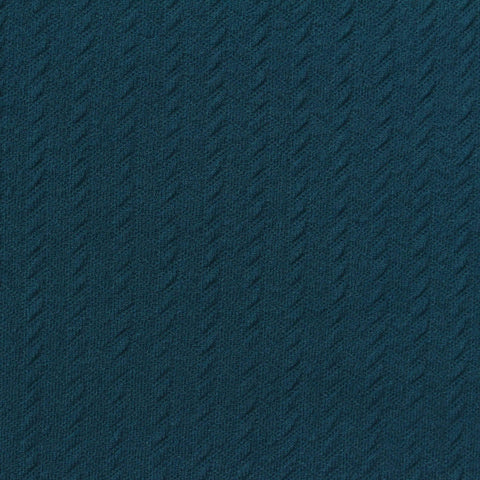 Teal Tone-on-Tone Jacquard, Polyester, 214 gsm
