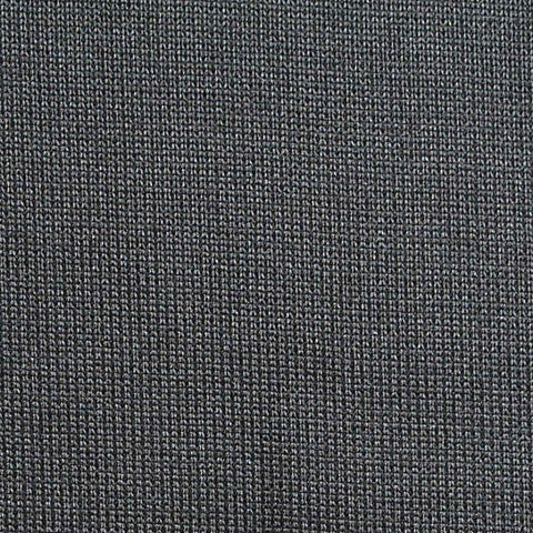 Dark Grey Marl Rib Knit, Polyester, 250 gsm, 160 cm