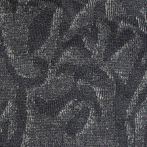 Dark Grey Tone-on-Tone Jacquard, Poly-Viscose, 240 gsm