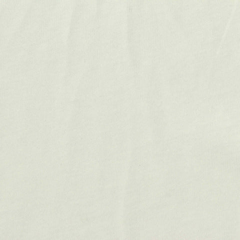 100% Cotton Jersey Knit Fabric, 160 gsm, 162 cm — White