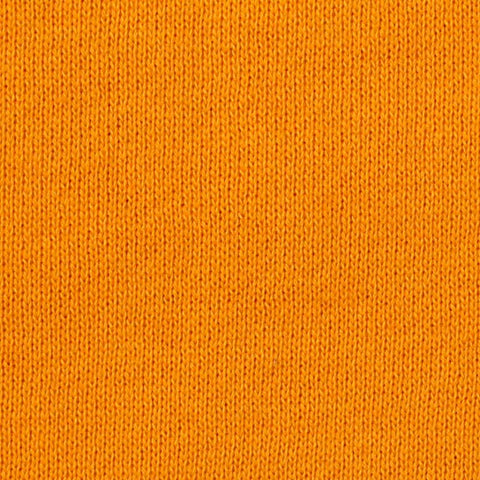 Brushed Cotton Polyester French Terry Fabric, 320 gsm, 175 cm — Orange