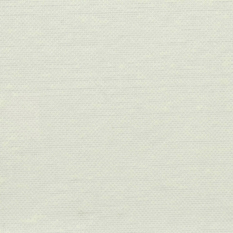 Linen Polyester Jersey Knit Fabric, 200 gsm, 145 cm — White