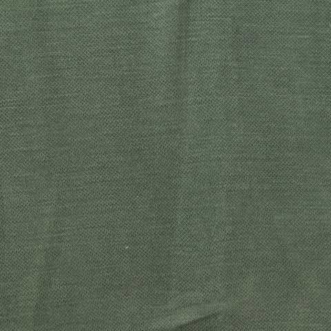 Tencel Lyocell Stretch Interlock Knit Fabric, 220 gsm, 160 cm — Green