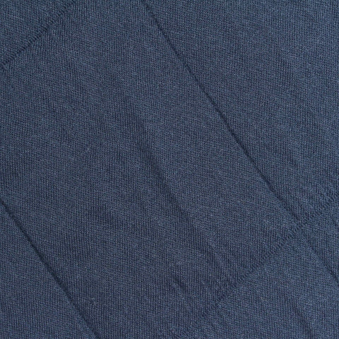 Dark Blue Tone-on-Tone Jacquard, Polyester, 260 gsm