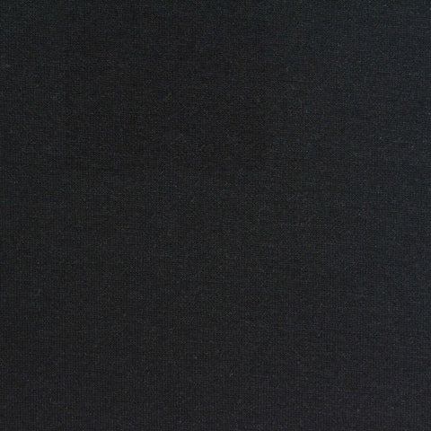 Polyester Stretch Scuba Knit Fabric, 330 gsm, 160 cm — Black
