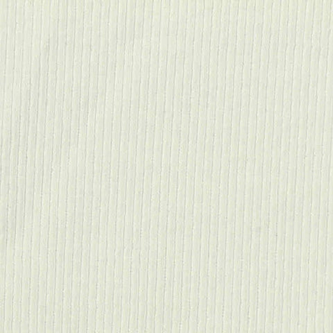 Cotton Stretch Rib Knit Fabric, 180 gsm, 125 cm — Beige