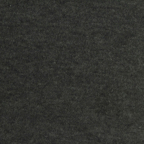 Dark Grey Marl Jersey Knit, Polyester, 200 gsm, 183 cm
