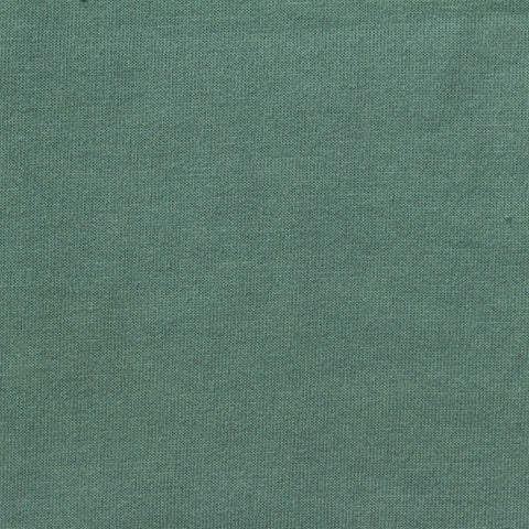 Polyester Cotton French Terry Fabric, 220 gsm, 200 cm — Green