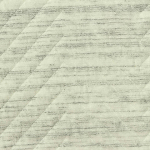 Light Grey Marl Jacquard, Poly-Cotton, 350 gsm