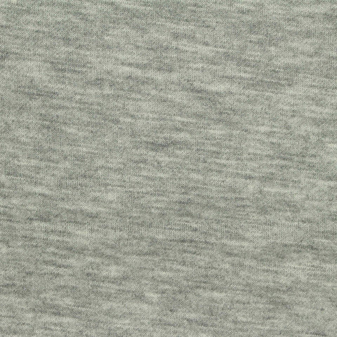 Heather Scuba Knit Fabric, 320 gsm, 160 cm — Grey