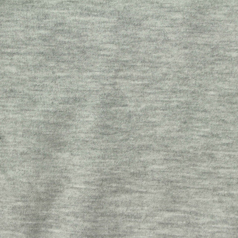 Heather Grey Marl Jersey Knit, Cotton-Poly, 180 gsm