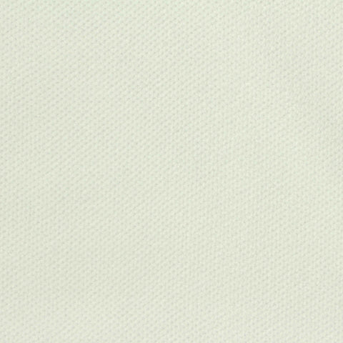 Polyester Stretch Piqué Knit Fabric, 335 gsm, 156 cm — White
