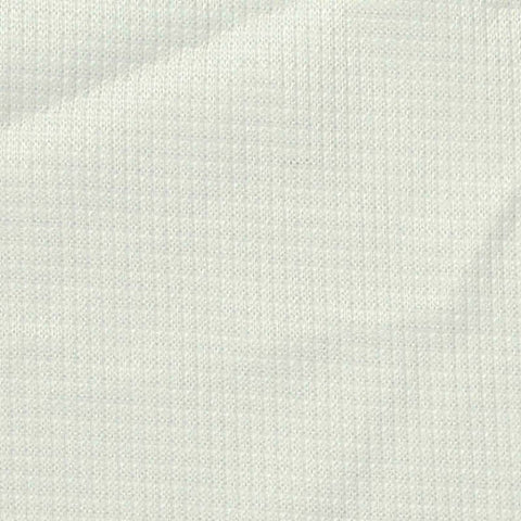 100% Polyester Interlock Knit Fabric, 130 gsm, 180 cm — White