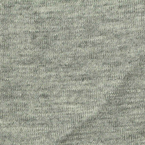 Grey Marl Jersey Knit, Cotton-Poly, 145 gsm