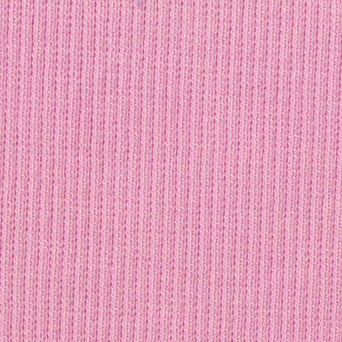 Light Pink Rib Knit, Cotton-Poly