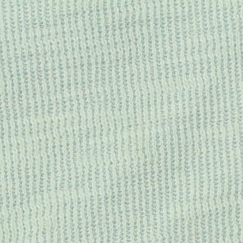 Cotton Polyester Rib Knit Fabric, 200 gsm — Green