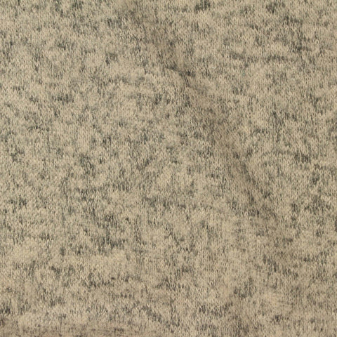 Dark Grey Marl Chunky Knit, Viscose-Poly, 195 gsm