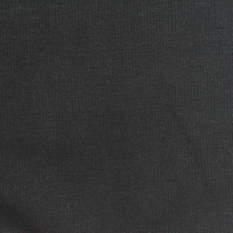 Polyester Stretch Velvet Fabric, 300 gsm, 165 cm — Black