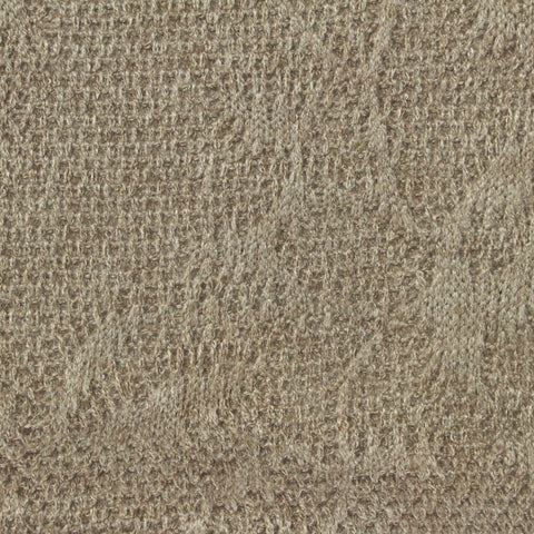 Viscose Polyester Blend Pointelle Knit Fabric, 270 gsm, 163 cm — Khaki