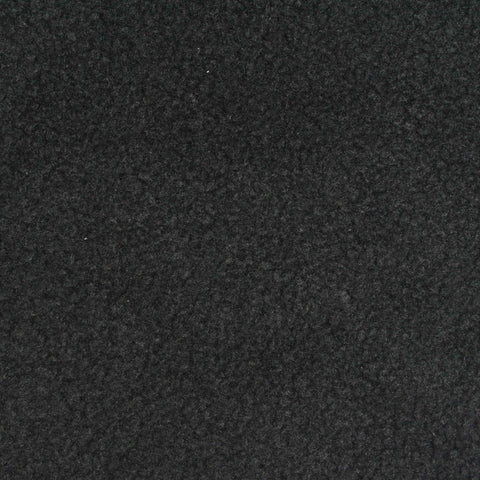 Polyester Fleece Fabric, 440 gsm, 160 cm — Black