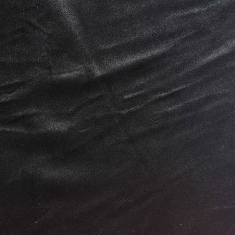 Polyester Stretch Knit Fabric, 272 gsm, 194 cm — Black