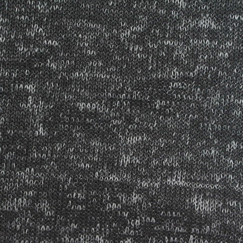 Dark Grey Marl Chunky Knit, Polyester, 260 gsm