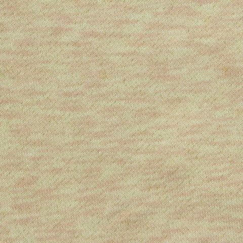 Light Beige Marl French Terry, Cotton-Poly, 230 gsm
