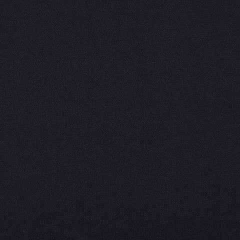 Polyester Stretch ITY Knit Fabric, 250 gsm, 155 cm — Black, ref EF-2766